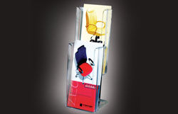 expandastand expanda stand brochure display acrylic sign frame Trade Show  Case brochure racks literature holders literature racks wire brochure holders 
